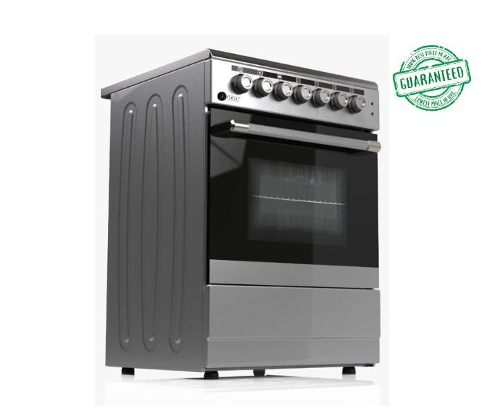 AFRA Japan 60x60cm Free Standing Electrical Cooking Range Stainless Steel Model AF-60VTSS | 1 Year Full Warranty
