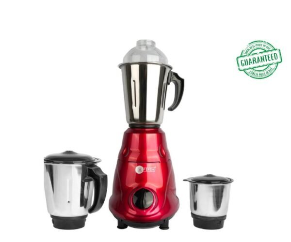 AFRA Japan Heavy-Duty Mixer Grinder Red Model AF-5500BLRD | 1 Year Full Warranty