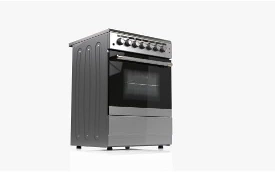 AFRA Japan 60X60Cm Free Standing Electrical Cooking Range Stainless Steel Model AF-60VTSS | 1 Year Full Warranty - Image 3