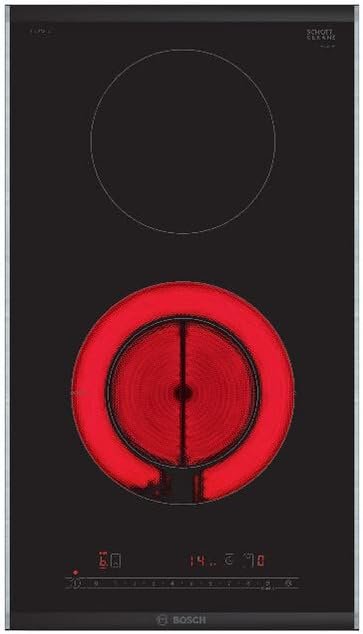 Bosch Series 6 Domino Electric Hob 30 cm Surface Mount Color Black Model PKF375FP2E | 1 Year Warranty - Image 2