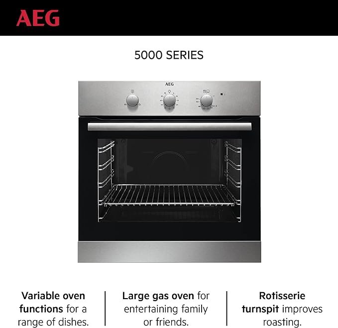 AEG 60Cm Built In Electric Oven BEB331010M