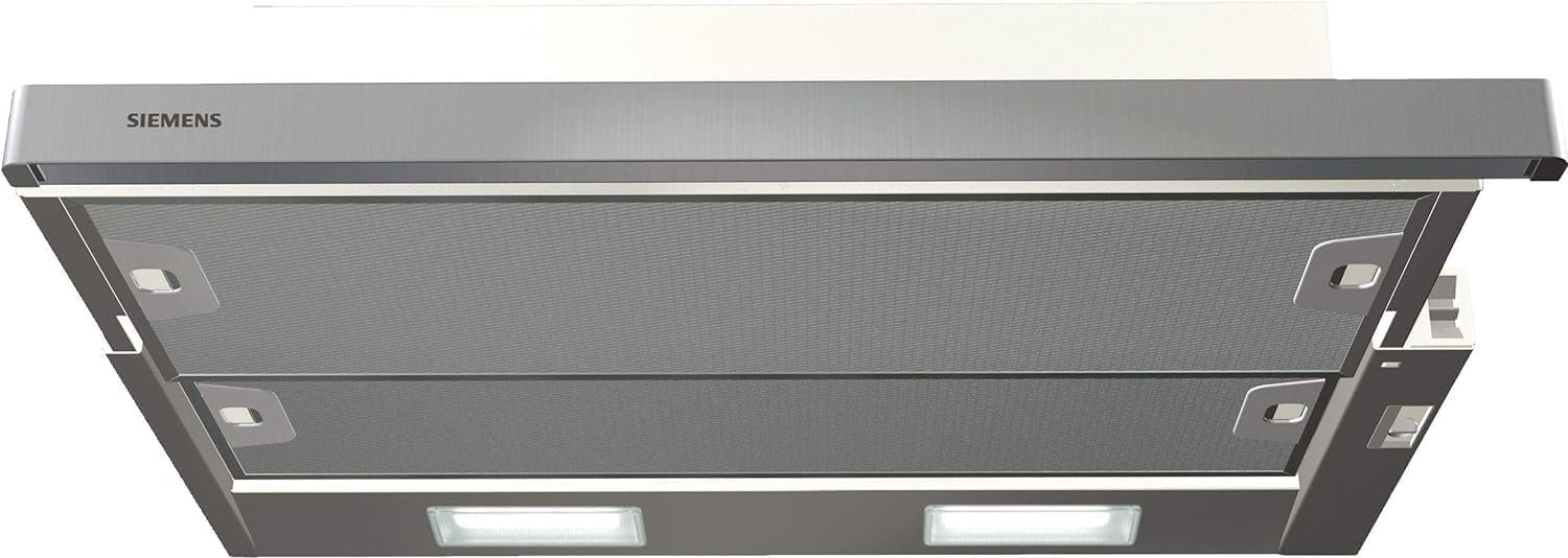 Siemens 60cm iQ100 Built-in Telescopic Cooker Hood Silver Model LI63TCA10M | 1 Year Warranty - Image 2