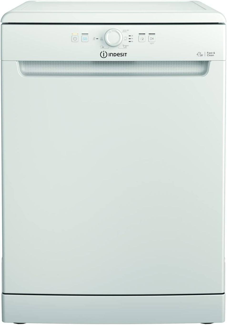 Indesit 60cm Freestanding 13 Place Dishwasher White Model DFE-1B19UK | 1 Year Warranty - Image 2