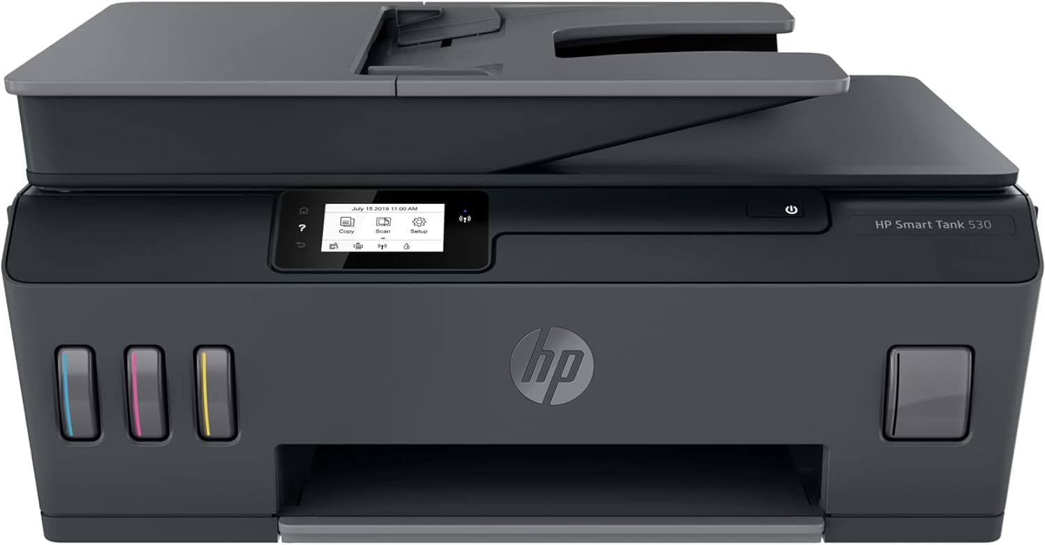 Hp Smart Tank Wireless Print All In One Printer Black Model 615 | 1 Year Warranty - Image 2