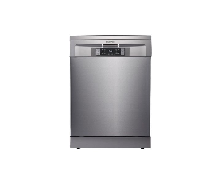 Daewoo 8 Programs Dishwasher Stainless Steel