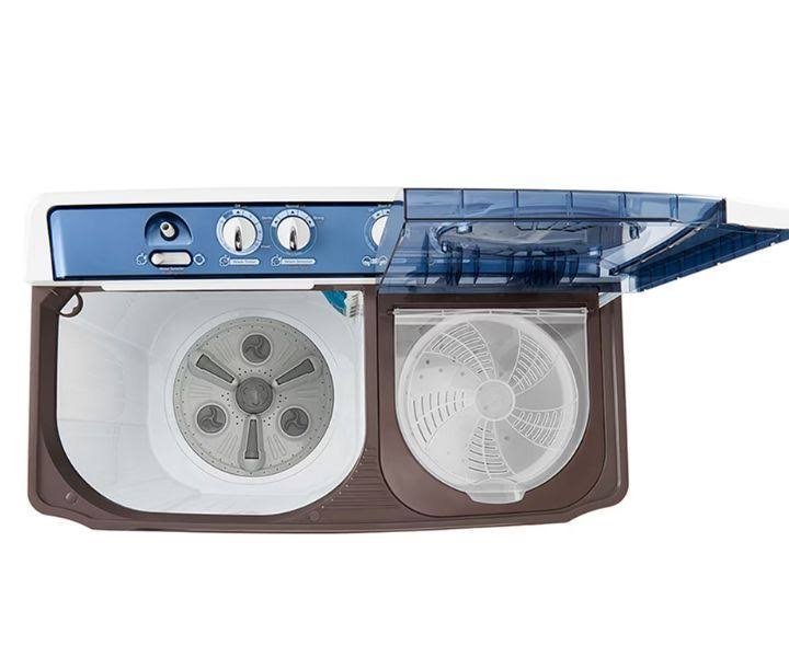 LG 16 Kg Twin Tub Washing Machine, Semi Automatic, 3 Wash Programs, Color White Model - P1860RWPC - International Version. - Image 2