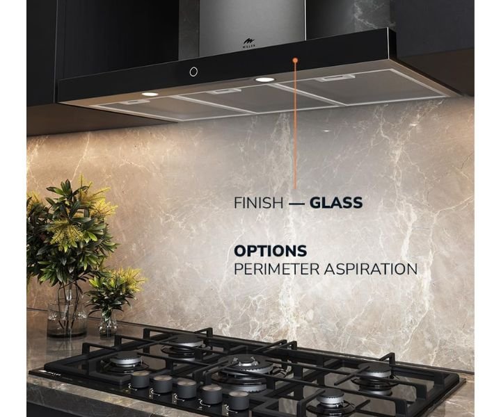 MILLEN Kitchen Chimney Hood 90 cm With Glass and Stainless steel Finishing Color Stainless steel Model-MKH 905 IX | 3 Years Brand Warranty. - Image 5