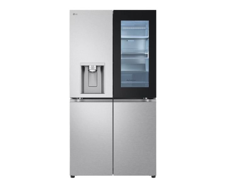 LG 649 Liter Side By Side Refrigerator, Inverter Linear Compressor, Smart ThinQ, Color Silver Model - GMX946NS9F - International Version.