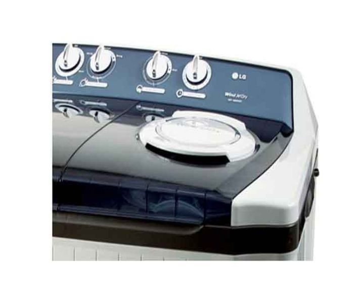 LG 16 Kg Twin Tub Washing Machine, Semi Automatic, 3 Wash Programs, Color White Model - P1860RWPC - International Version. - Image 4