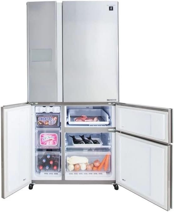 Sharp 850 Liter French Door Refrigerator Inverter Digital Advanced No Frost Stainless Grey Model SJ-FP910N-SS3 | 1 Year Full 5 Year Compressor Warranty - Image 2