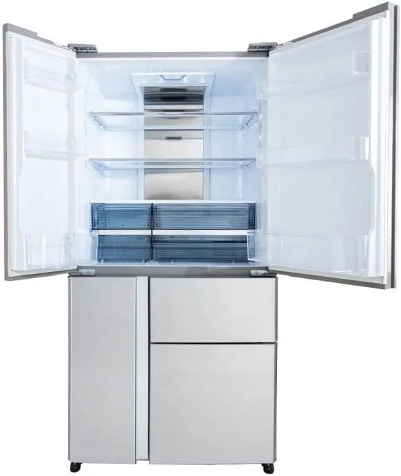 Sharp 850 Liter French Door Refrigerator Inverter Digital Advanced No Frost Stainless Grey Model SJ-FP910N-SS3 | 1 Year Full 5 Year Compressor Warranty - Image 3