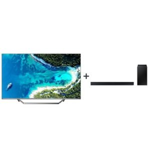 Hisense Smart TV SAMSUNG Soundbar 55U7GQ/HW-C450/ZN