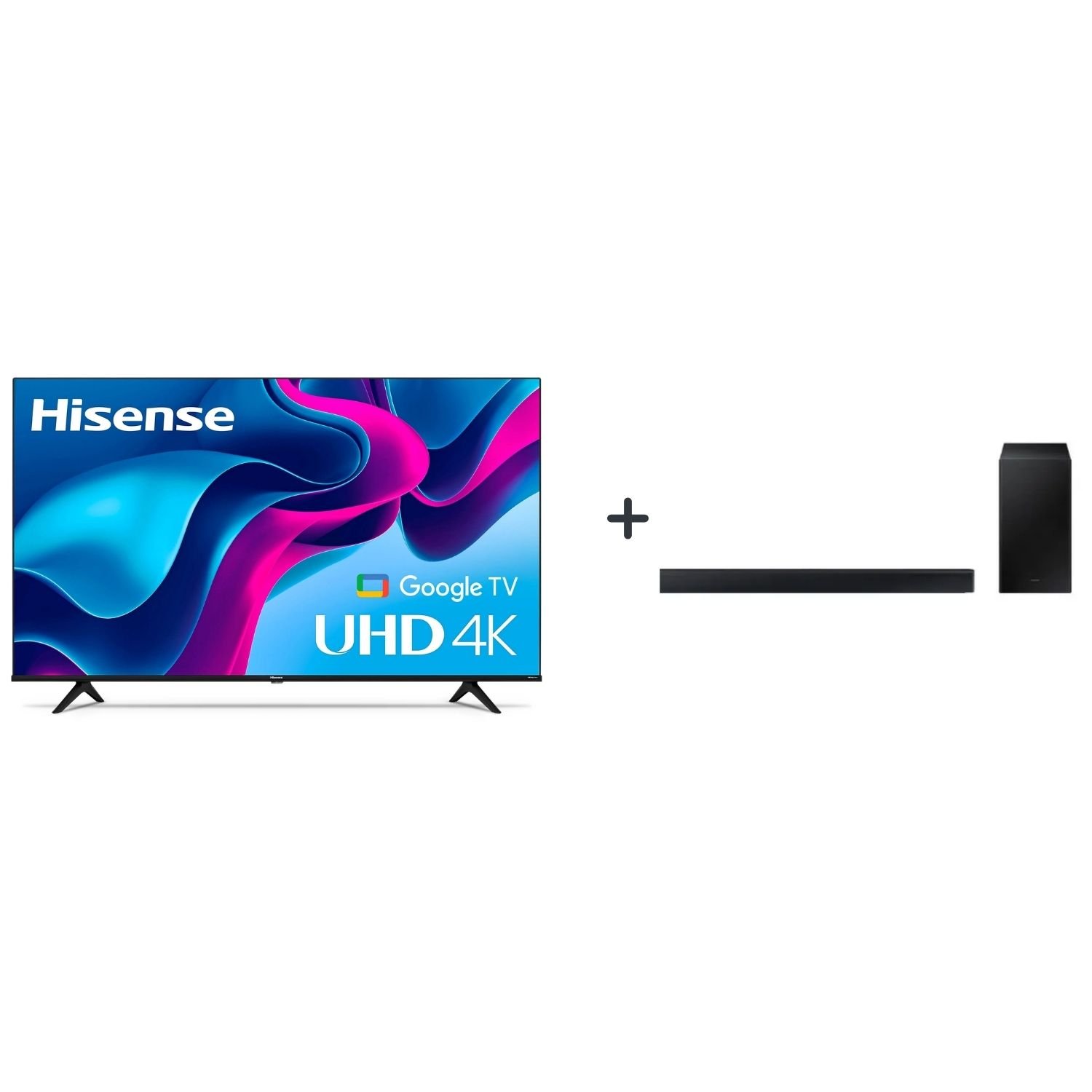 Hisense Smart TV SAMSUNG Soundbar 85A65K/HW-C450/ZN